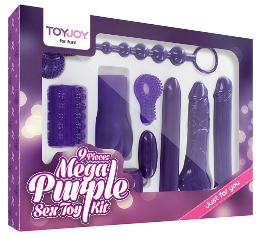 Эротический набор Toy Joy Mega Purple - Toy Joy - купить с доставкой в Армавире