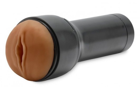 Коричневый мастурбатор-вагина Feel Stroker - Kiiroo - в Армавире купить с доставкой