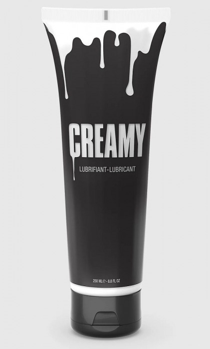 Смазка на водной основе Creamy с консистенцией спермы - 250 мл. - Strap-on-me - купить с доставкой в Армавире