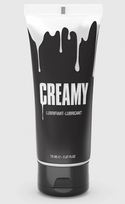 Смазка на водной основе Creamy с консистенцией спермы - 70 мл. - Strap-on-me - купить с доставкой в Армавире