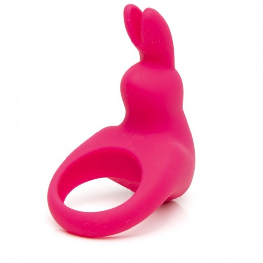 Розовое эрекционное виброкольцо Happy Rabbit Rechargeable Rabbit Cock Ring - Happy Rabbit - в Армавире купить с доставкой