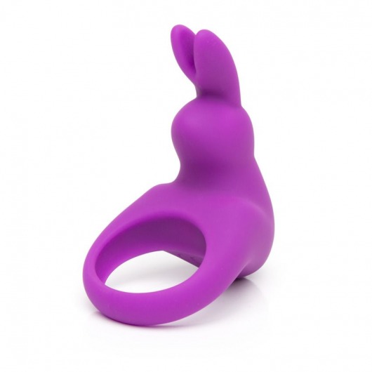 Фиолетовое эрекционное виброкольцо Happy Rabbit Rechargeable Rabbit Cock Ring - Happy Rabbit - в Армавире купить с доставкой