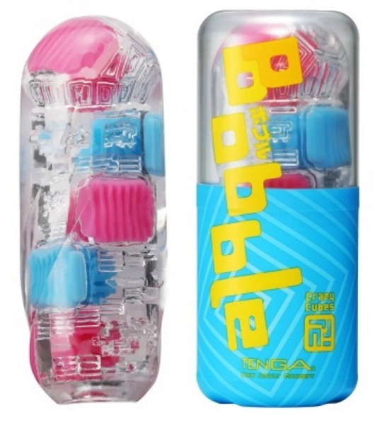 Мастурбатор Tenga Bobble Crazy Cubes - Tenga - в Армавире купить с доставкой