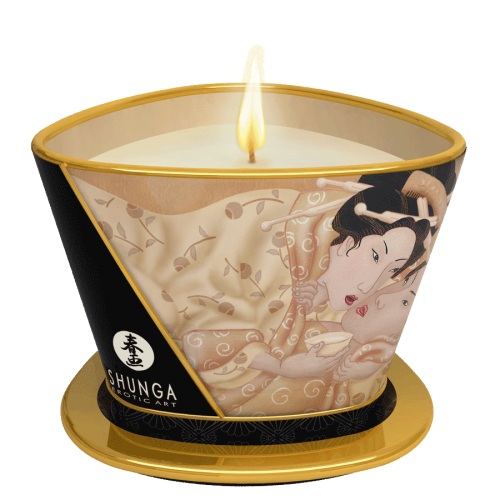 Массажная свеча Vanilla Fetish с ароматом ванили - 170 мл. - Shunga - купить с доставкой в Армавире