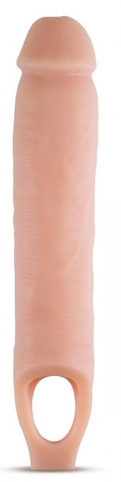 Телесная насадка на пенис 11.5 Inch Cock Sheath Penis Extender - 29,2 см. - Blush Novelties - в Армавире купить с доставкой