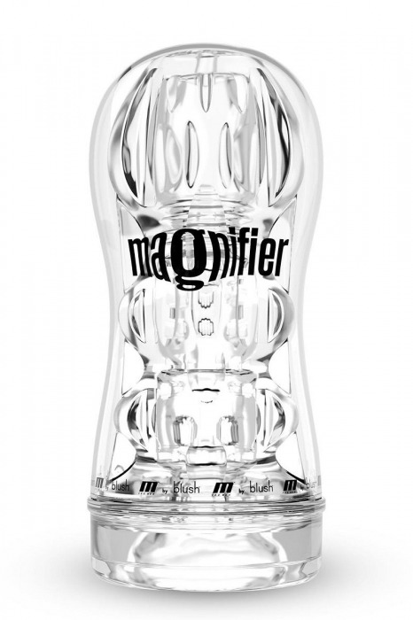 Прозрачный мастурбатор Soft and Wet Magnifier - Blush Novelties - в Армавире купить с доставкой
