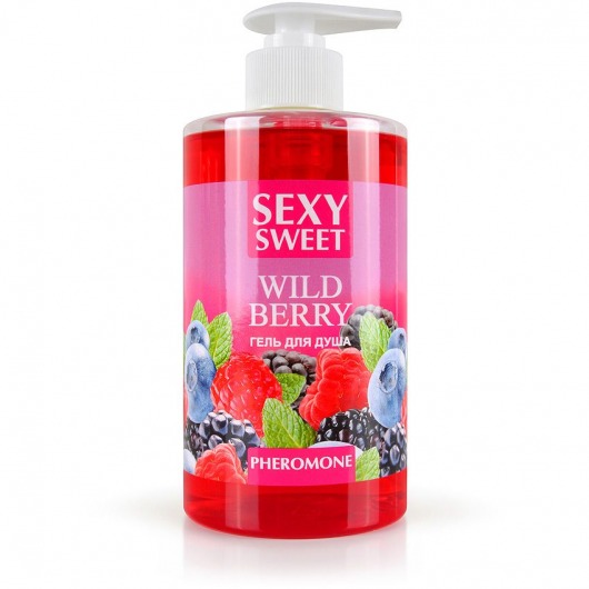 Гель для душа Sexy Sweet Wild Berry с ароматом лесных ягод и феромонами - 430 мл. -  - Магазин феромонов в Армавире
