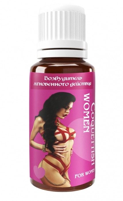 Возбудитель мгновенного действия Coquettish Women - 30 мл. - Миагра - купить с доставкой в Армавире
