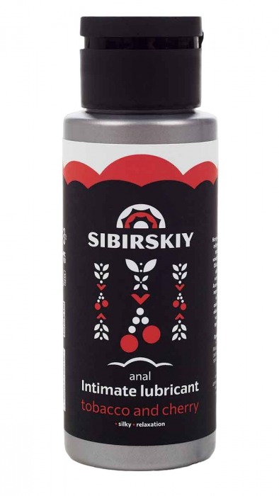 Анальный лубрикант на водной основе SIBIRSKIY с ароматом вишни и табака - 100 мл. - Sibirskiy - купить с доставкой в Армавире