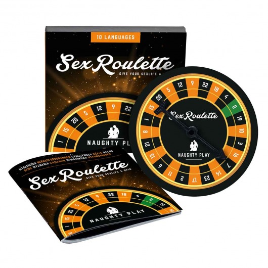 Настольная игра-рулетка Sex Roulette Naughty Play - Tease&Please - купить с доставкой в Армавире