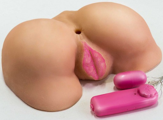 Вибровагина с двумя отверстиями и с выносным пультом - LOVETOY (А-Полимер) - в Армавире купить с доставкой
