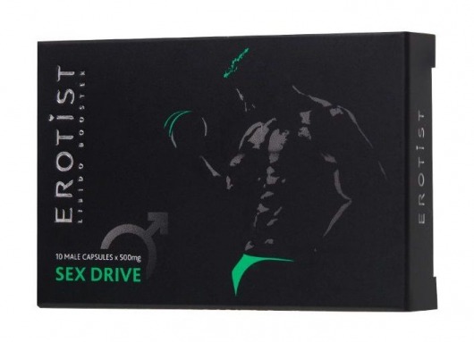 Капсулы для мужчин для повышения либидо Erotist SEX DRIVE - 10 капсул (500 мг.) - Erotist Libido Booster - купить с доставкой в Армавире