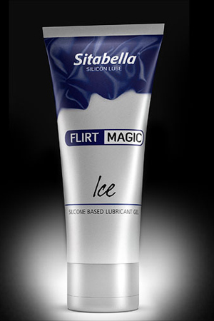 Силиконовая гель-смазка FLIRT MAGIC Ice с лёгким пролонгирующим эффектом - 75 мл. - Sitabella - купить с доставкой в Армавире