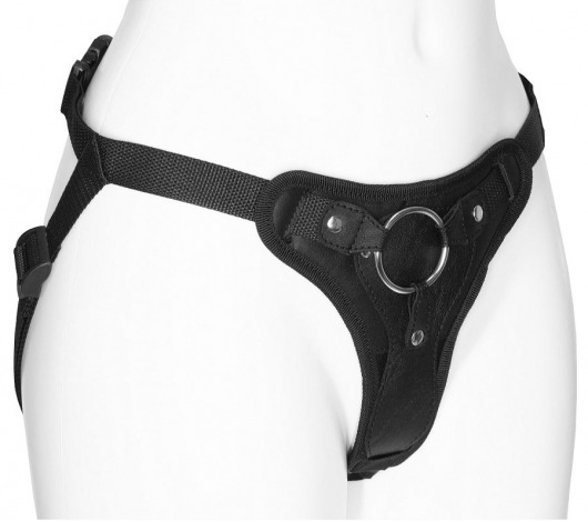 Женские трусики для фиксации насадки кольцом с внутренней насадкой - LOVETOY (А-Полимер) - купить с доставкой в Армавире