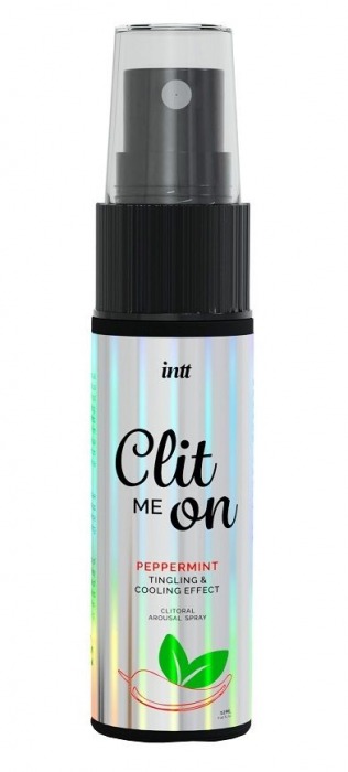 Клиторальный возбуждающий спрей Clit Me On Peppermint - 12 мл. - INTT - купить с доставкой в Армавире