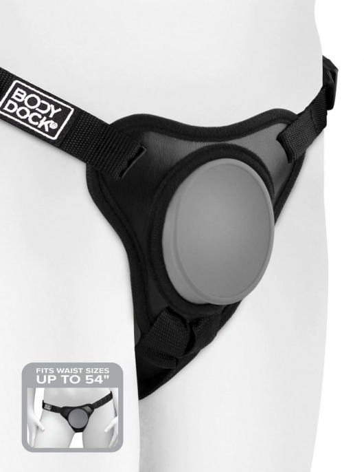 Трусы с платформой для насадки Body Dock Elite Mini - Pipedream - купить с доставкой в Армавире