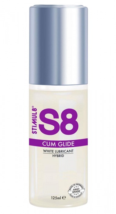Гибридный лубрикант S8 Hybrid Cum Glide с консистенцией спермы - 125 мл. - Stimul8 - купить с доставкой в Армавире