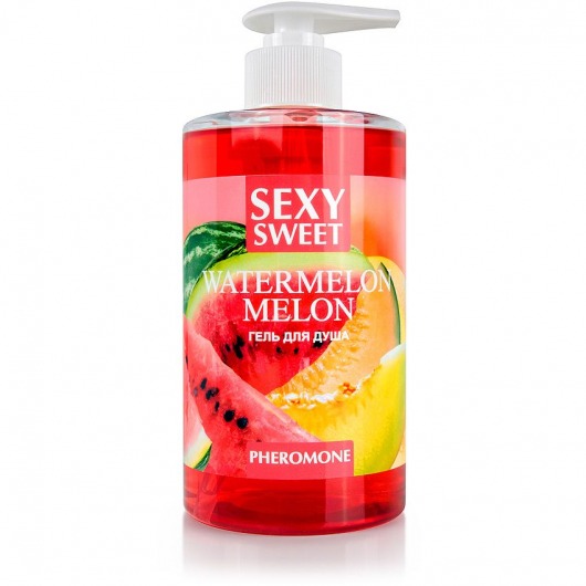 Гель для душа Sexy Sweet Watermelon Melon с ароматом арбуза, дыни и феромонами - 430 мл. -  - Магазин феромонов в Армавире