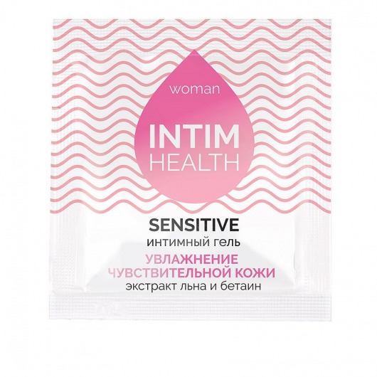Саше интимного геля на водной основе Intim Health Sensitive - 3 гр. - Биоритм - купить с доставкой в Армавире