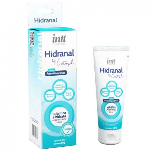 Лубрикант на водной основе Hidranal с гиалуроновой кислотой - 50 гр. - INTT - купить с доставкой в Армавире