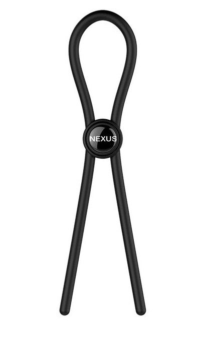 Черное эрекционное лассо Nexus Forge Single - Nexus Range - в Армавире купить с доставкой
