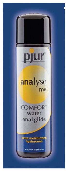 Анальный лубрикант pjur ANALYSE ME Comfort Water Anal Glide - 2 мл. - Pjur - купить с доставкой в Армавире
