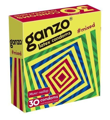 Микс-набор из 30 презервативов Ganzo Mixed - Ganzo - купить с доставкой в Армавире