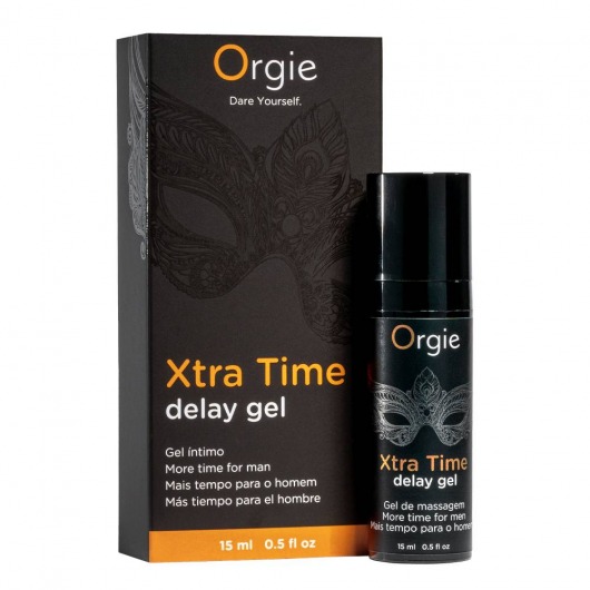 Продлевающий гель Orgie Xtra Time Delay Gel - 15 мл. - ORGIE - купить с доставкой в Армавире