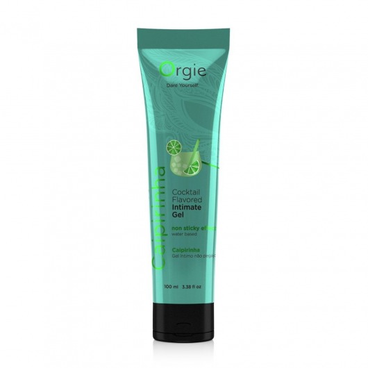 Съедобный интимный гель Orgie Lube Tube Cocktail Caipirinha - 100 мл. - ORGIE - купить с доставкой в Армавире