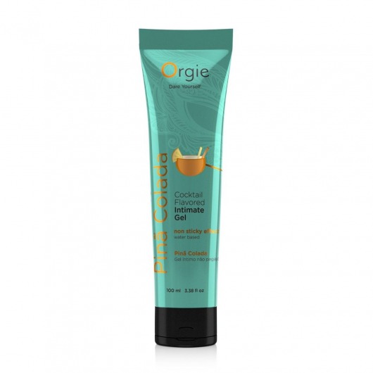 Съедобный интимный гель Orgie Lube Tube Cocktail Pina Colada - 100 мл. - ORGIE - купить с доставкой в Армавире