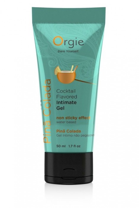Съедобный интимный гель Orgie Lube Tube Cocktail Pina Colada - 50 мл. - ORGIE - купить с доставкой в Армавире