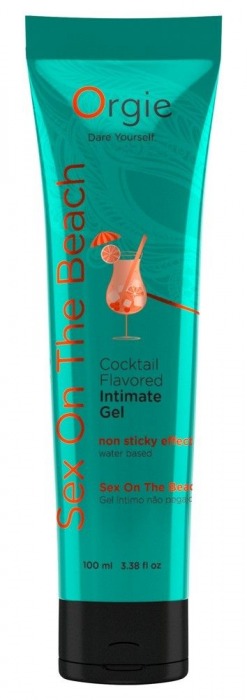 Съедобный интимный гель Orgie Lube Tube Cocktail Sex On The Beach - 100 мл. - ORGIE - купить с доставкой в Армавире