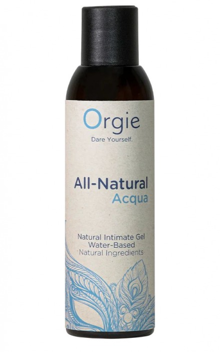 Интимный гель на водной основе Orgie All-Natural Acqua - 150 мл. - ORGIE - купить с доставкой в Армавире