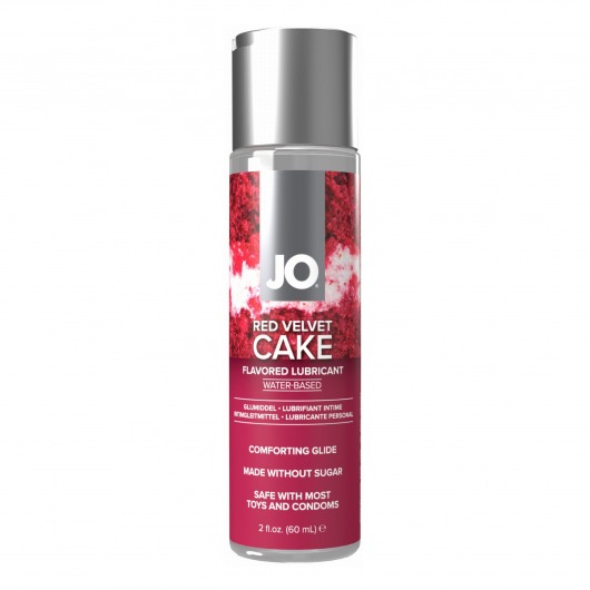 Лубрикант на водной основе JO H2O Red Velvet Cake Flavored Lubricant - 60 мл. - System JO - купить с доставкой в Армавире