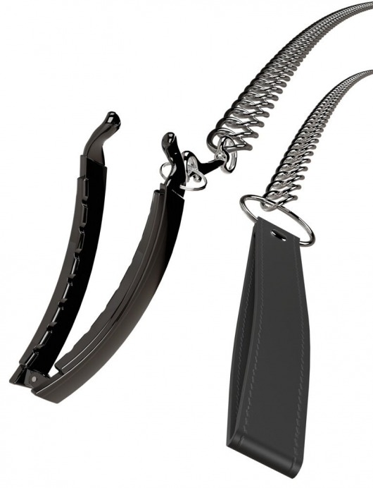 Зажим для половых губ с поводком Pussy Clamp With A Leash - Orion - купить с доставкой в Армавире