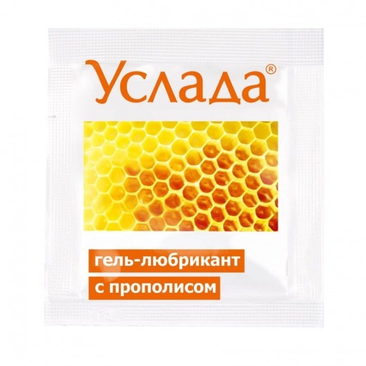 Гель-лубрикант «Услада с прополисом» - 3 гр. - Биоритм - купить с доставкой в Армавире
