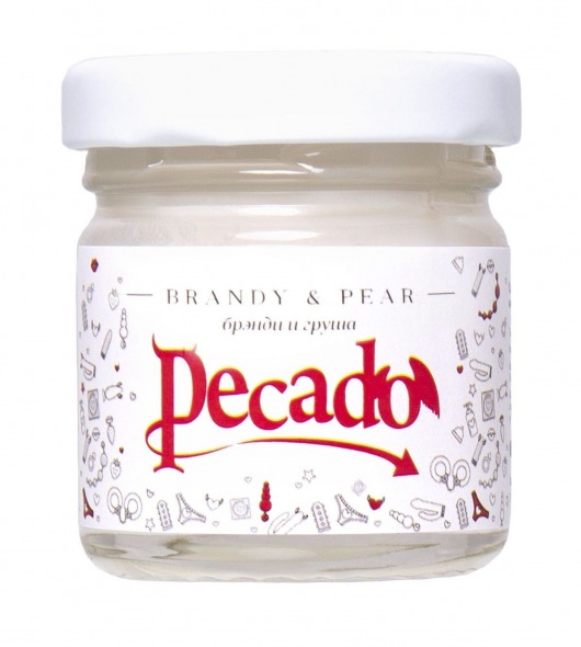 Массажная свеча Brandy   Pear - 35 мл. - Pecado - купить с доставкой в Армавире