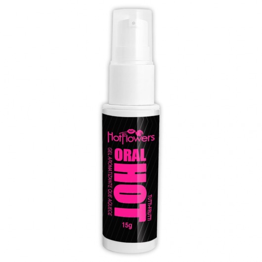 Гель для оральных ласк Oral Hot с согревающим эффектом - 15 гр. - HotFlowers - купить с доставкой в Армавире