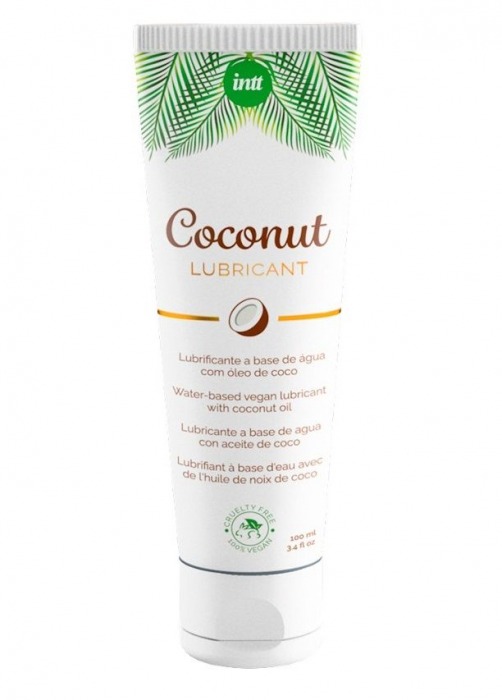 Веганская смазка на водной основе Coconut Lubricant - 100 мл. - INTT - купить с доставкой в Армавире