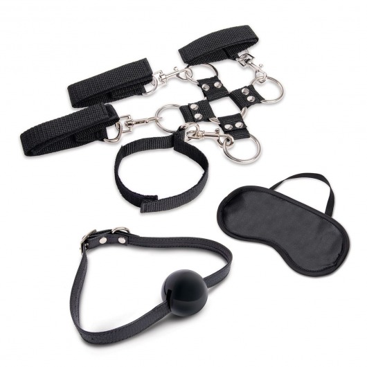 Набор для фиксации из 7 предметов Hogtie   Ball Gag Kit - Lux Fetish - купить с доставкой в Армавире