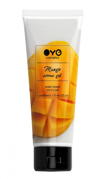 Лубрикант на водной основе OYO Aroma Gel Mango с ароматом манго - 75 мл. - OYO - купить с доставкой в Армавире