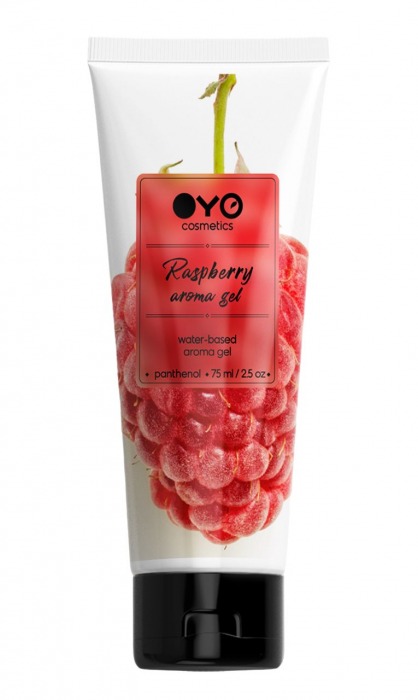 Лубрикант на водной основе OYO Aroma Gel Raspberry с ароматом малины - 75 мл. - OYO - купить с доставкой в Армавире