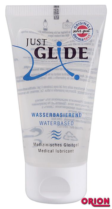 Вагинальная смазка на водной основе JUSTGLIDE - 50 мл. - Orion - купить с доставкой в Армавире