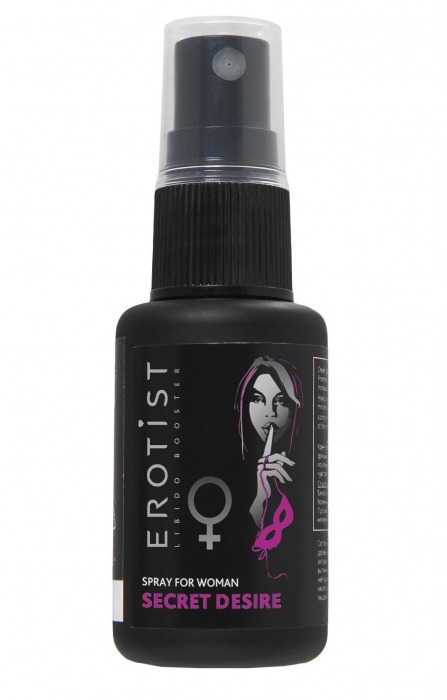 Возбуждающий спрей для женщин Erotist Secret Desire - 30 мл. - Erotist Libido Booster - купить с доставкой в Армавире