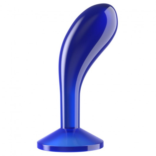 Синяя анальная втулка Flawless Clear Prostate Plug 6.0 - 15 см. - Lovetoy - в Армавире купить с доставкой