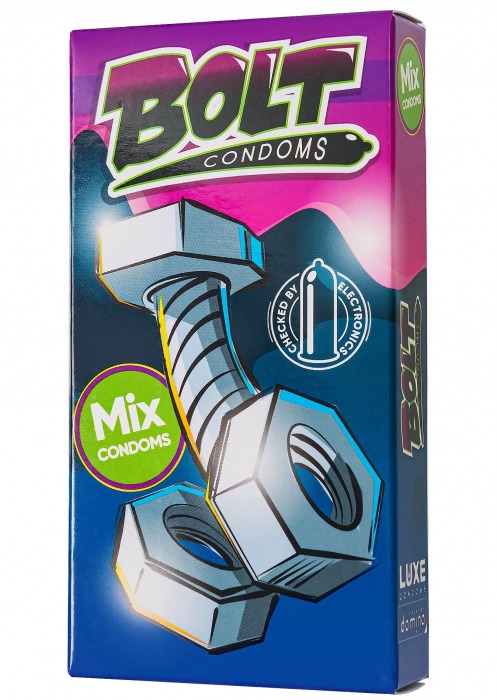 Набор презервативов Bolt Condoms - Luxe - купить с доставкой в Армавире