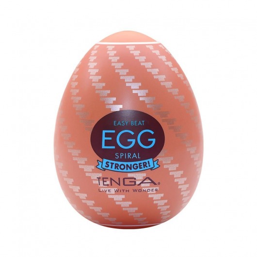 Мастурбатор-яйцо Tenga Egg Spiral - Tenga - в Армавире купить с доставкой