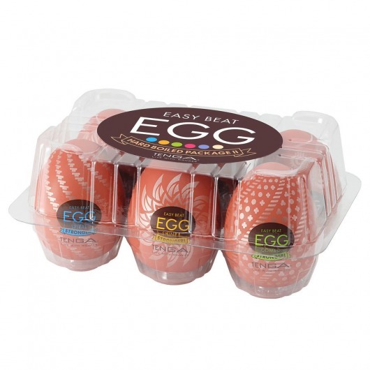 Набор из 6 мастурбаторов-яиц Tenga Egg Variety Pack V - Tenga - в Армавире купить с доставкой