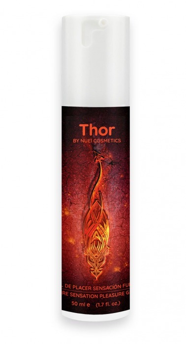 Возбуждающий унисекс гель Thor Fire Gel - 50 мл. - Nuei cosmetics - купить с доставкой в Армавире