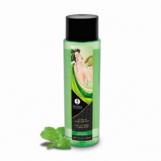 Гель для душа Sensual Mint с ароматом мяты - 370 мл. -  - Магазин феромонов в Армавире